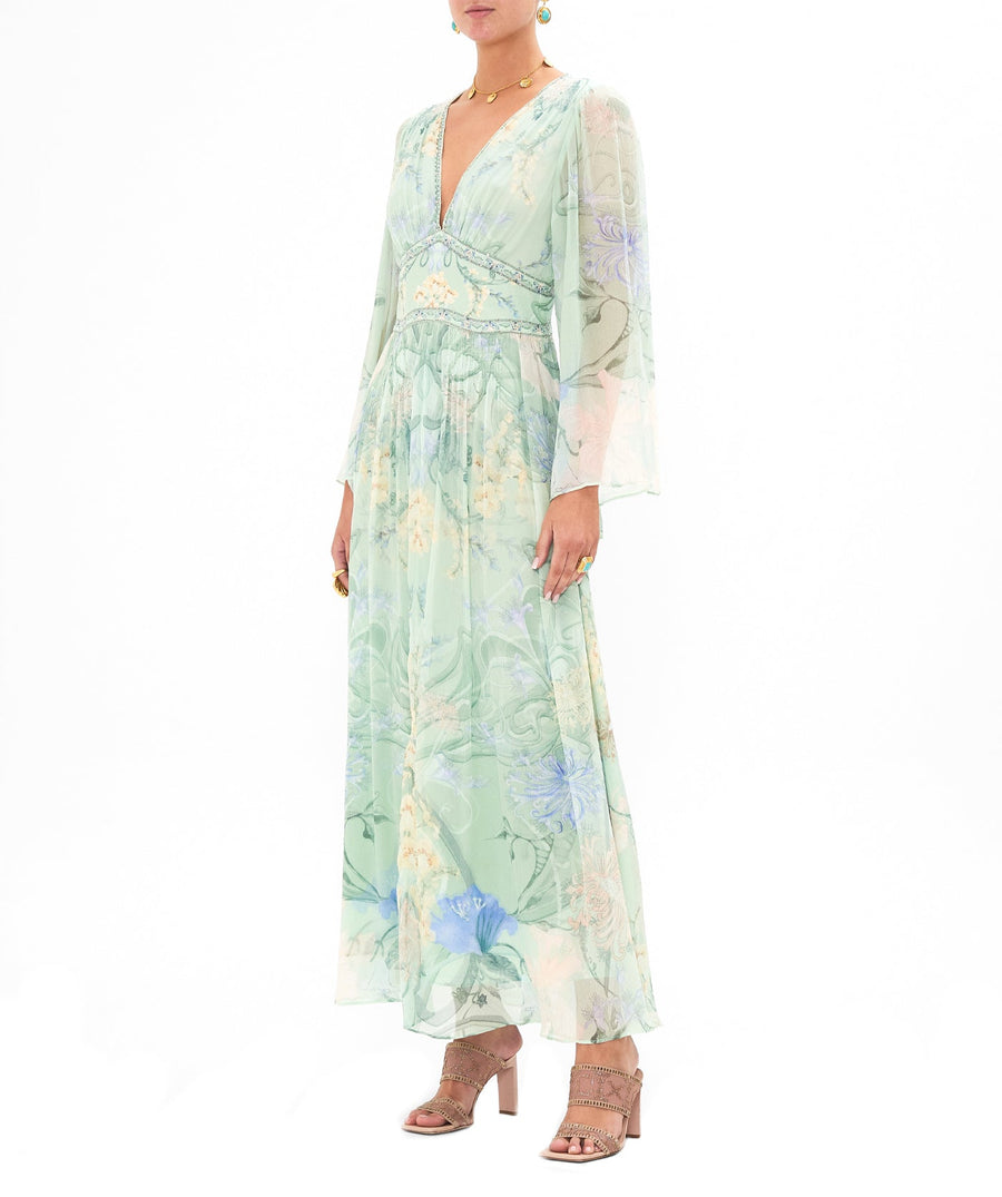 Camilla Dreaming In Dutch Flared Sleeve Dress 00028604