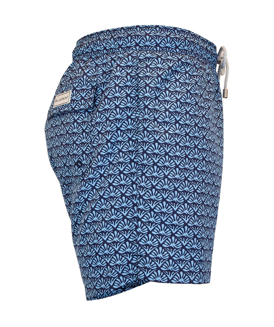 BLUEMINT Logan Navy Moss Swim Shorts LOGAN