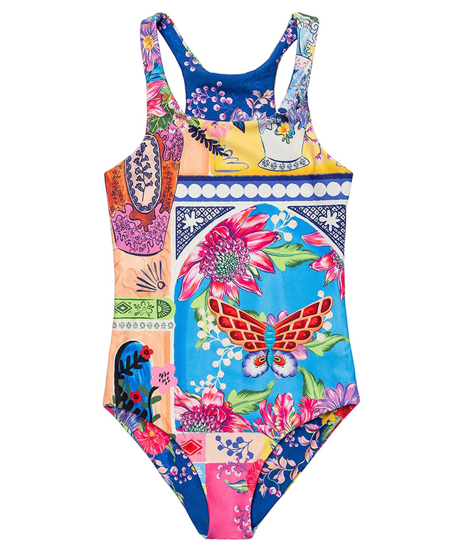 AGUA BENDITA Nare Vessel One Piece Swimsuit 15160