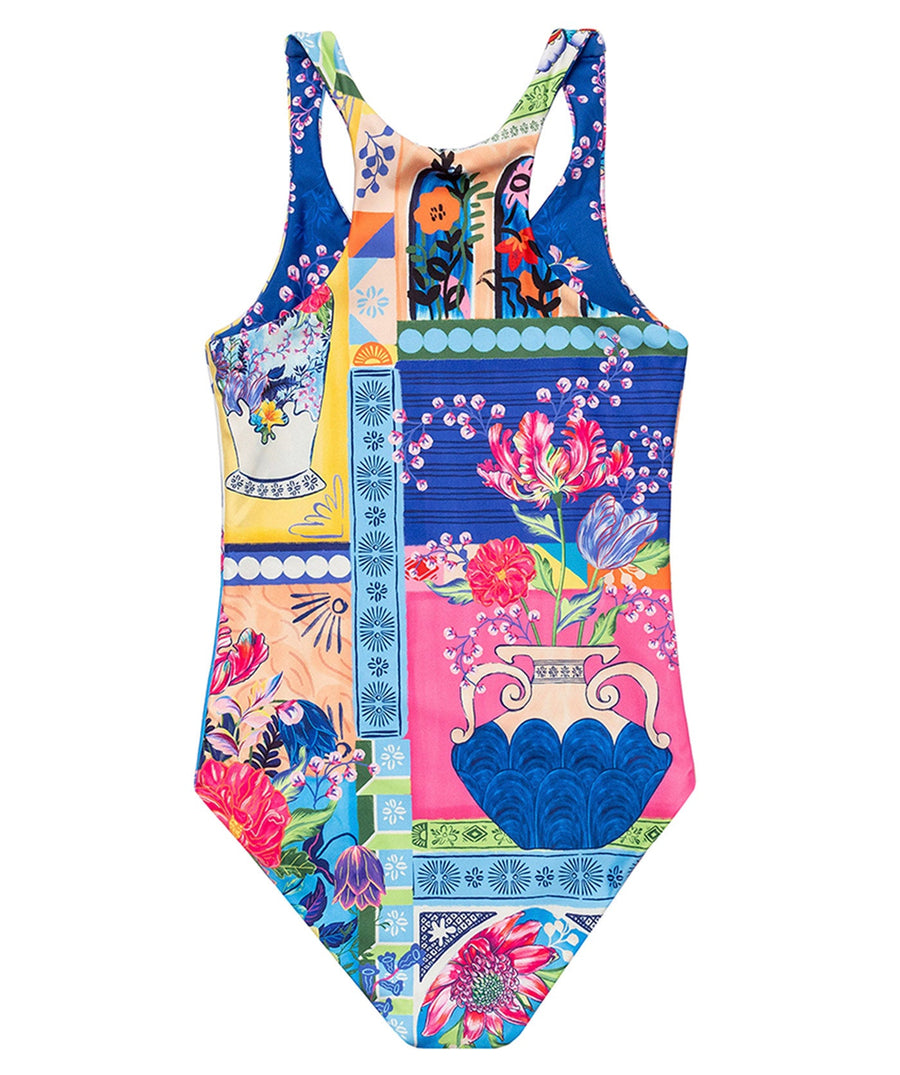 AGUA BENDITA Nare Vessel One Piece Swimsuit 15160