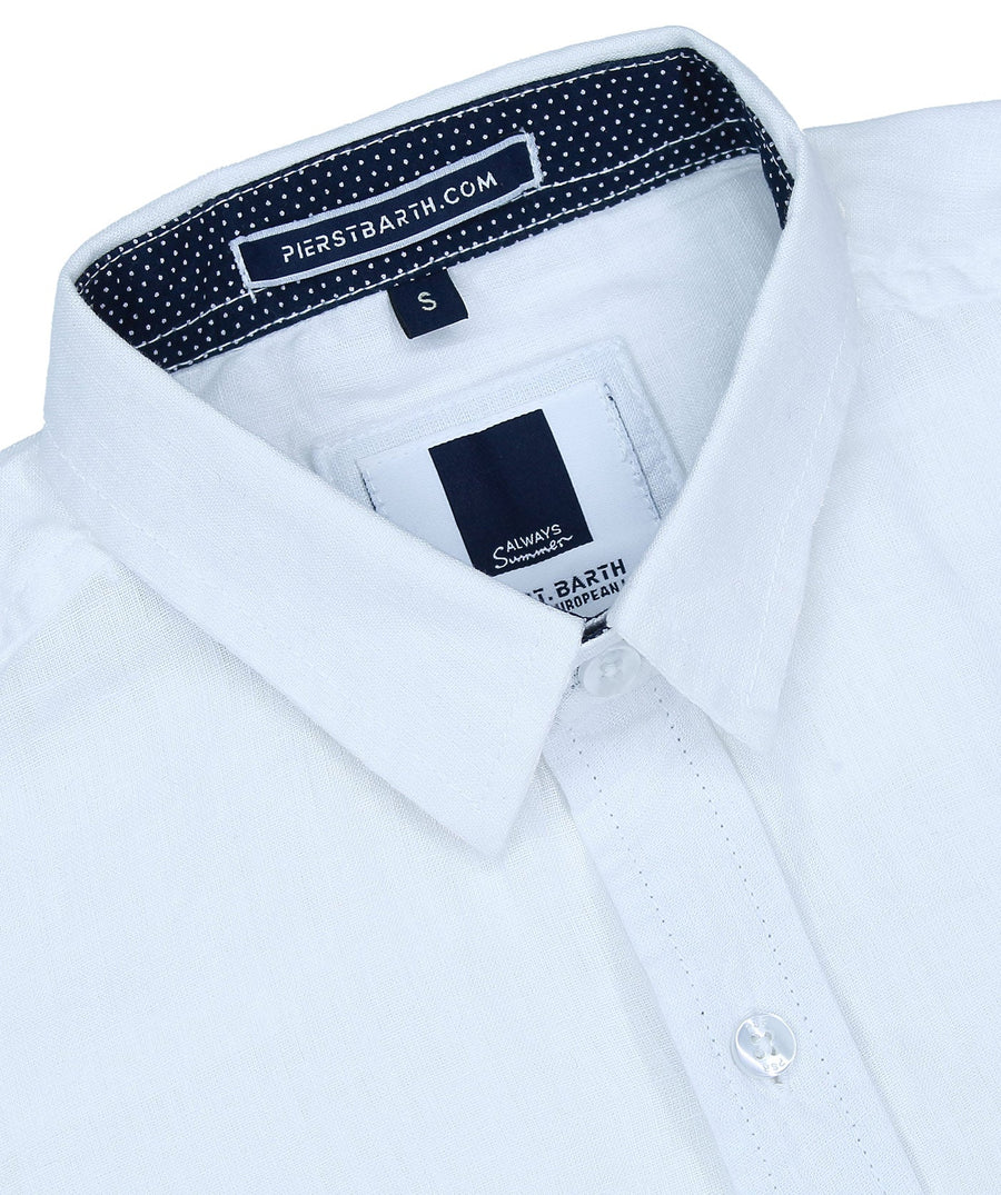 PIER ST BARTH  St Barth Linen Shirt ST BARTH