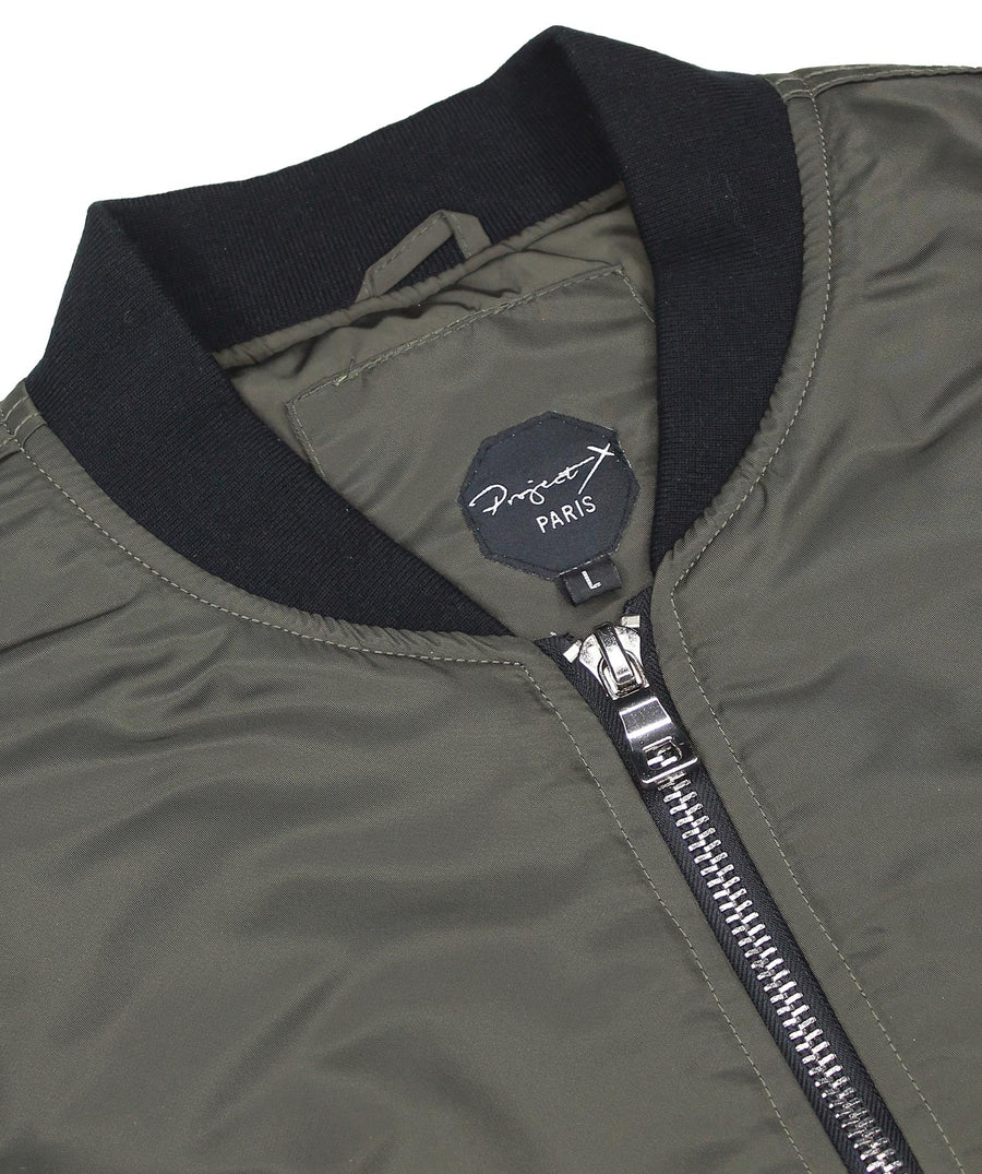 PROJECT X PARIS Longline Bomber Jacket 88165505