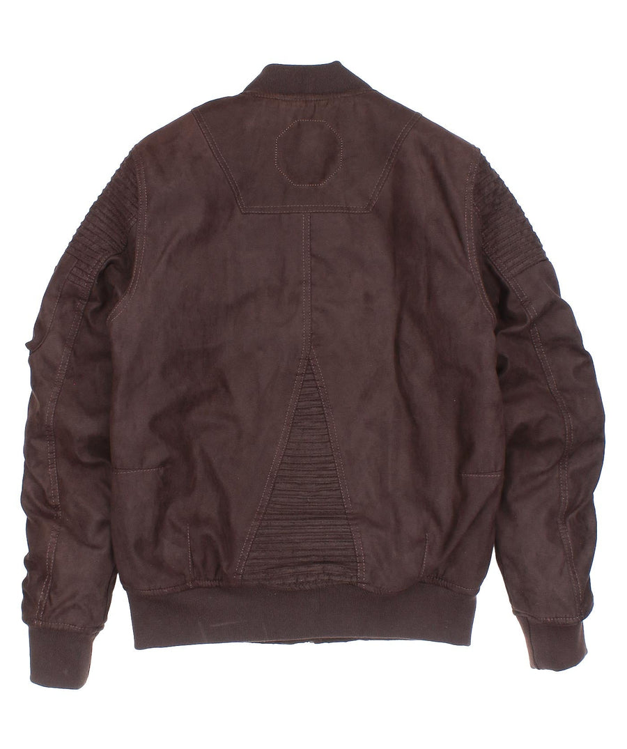 PROJECT X PARIS Suede Bomber Jacket 88165520