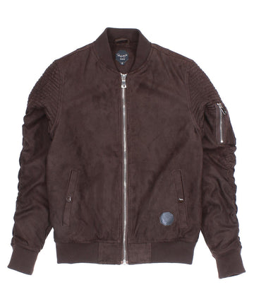 PROJECT X PARIS Suede Bomber Jacket 88165520