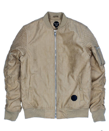 PROJECT X PARIS Suede Bomber Jacket 88165520