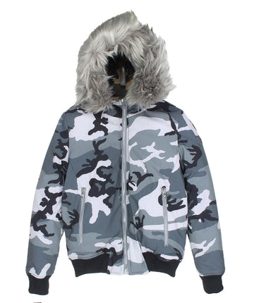 PROJECT X PARIS Reversible Camo Bomber Jacket 88175536