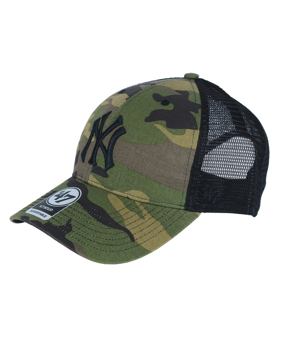 47 MLB NMLB New York Yankees Camo Branson MVP Cap F11B-CBRAN17GWP-CMJ