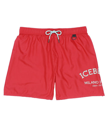 ICEBERG Basic Medium Boardshort ICE25MBM01 – Stylish and versatile medium-length boardshorts featuring a sleek design, premium quick-dry fabric, and a comfortable fit, perfect for beach and swimwear.