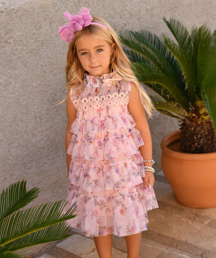 ANGEL'S FACE Alberta Trail Flower Dress ALBERTA – A charming floral dress featuring delicate details, a stylish silhouette, and premium fabric, perfect for special occasions and everyday elegance