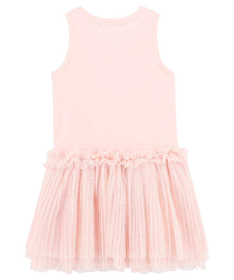 ANGEL'S FACE Austin Crystal Bow Tulle Dress AUSTIN – A beautiful tulle dress featuring a sparkling crystal bow, layered skirt, and elegant design, perfect for special occasions and parties