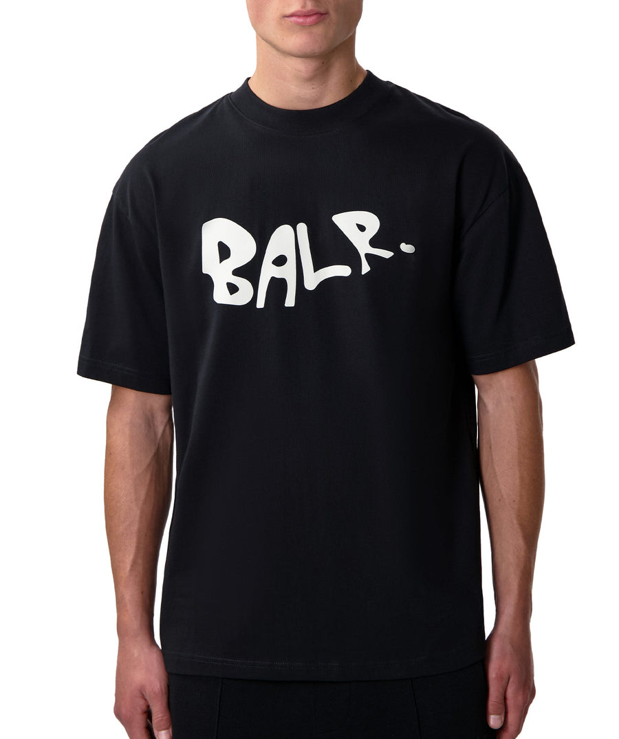 BALR Logo Graffiti Box Fit T-shirt B1112.1269