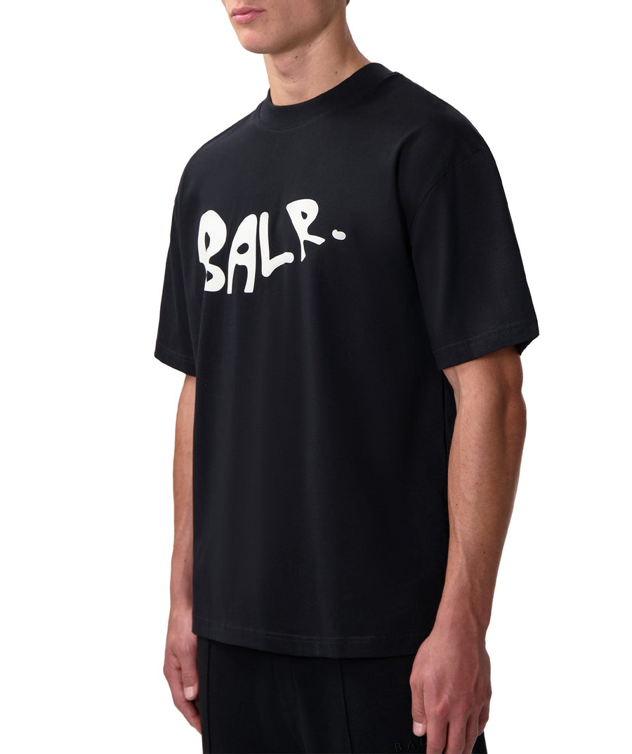 BALR Logo Graffiti Box Fit T-shirt B1112.1269