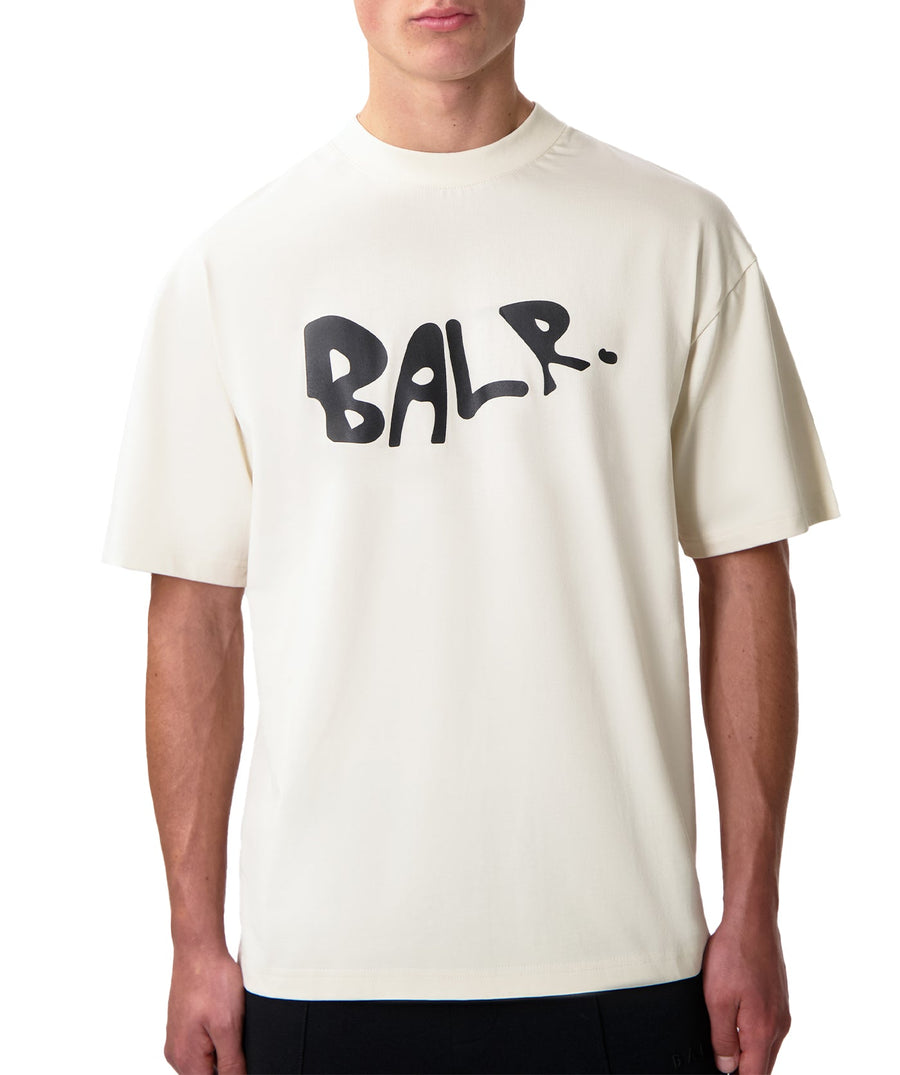 BALR Logo Graffiti Box Fit T-shirt B1112.1269