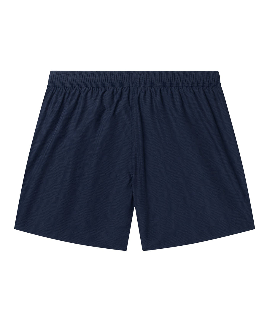 BALR Monogram Swim Shorts B1451.1034 – premium swim shorts featuring an all-over BALR monogram print, an elasticated waistband with a drawcord, and two zippered pockets. Made from lightweight, quick-drying fabric for ultimate comfort and style by the water.