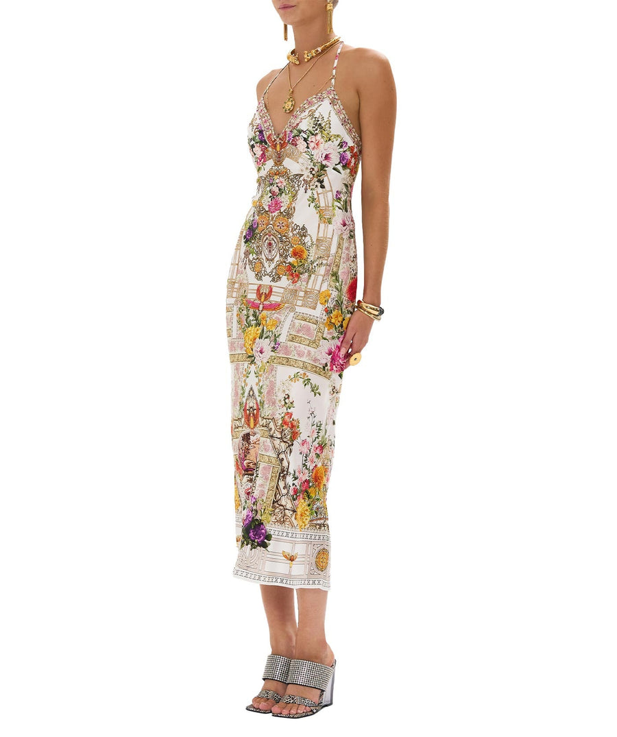 CAMILLA Egyptian Rose Long Dress 00032155