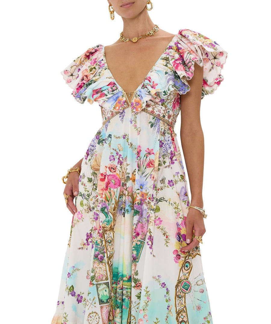 CAMILLA Munchkinland Frill Long Dress 00036315