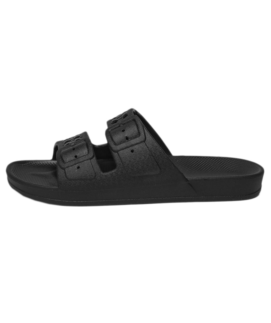 FREEDOM MOSES Paz Black Slides PAZ BLACK