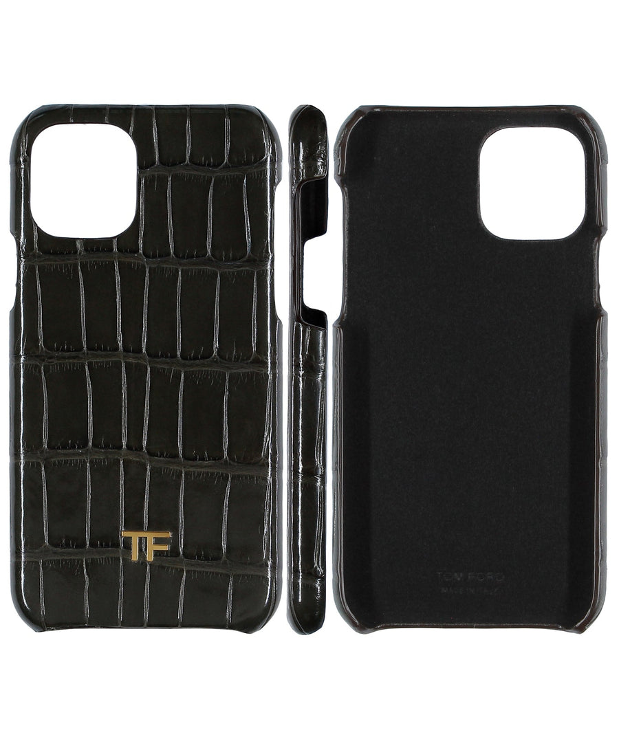 TOM FORD  Alligator Leather Iphone 11 Pro Case S0333T-EAL001