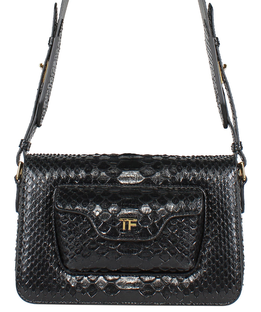 TOM FORD  Python Leather Shoulder Bag L1207T-EPY005