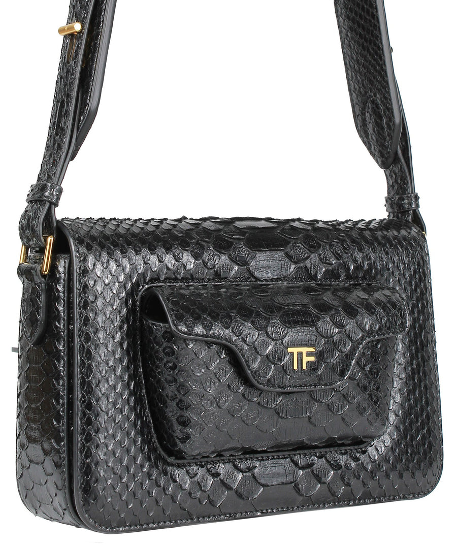 TOM FORD  Python Leather Shoulder Bag L1207T-EPY005