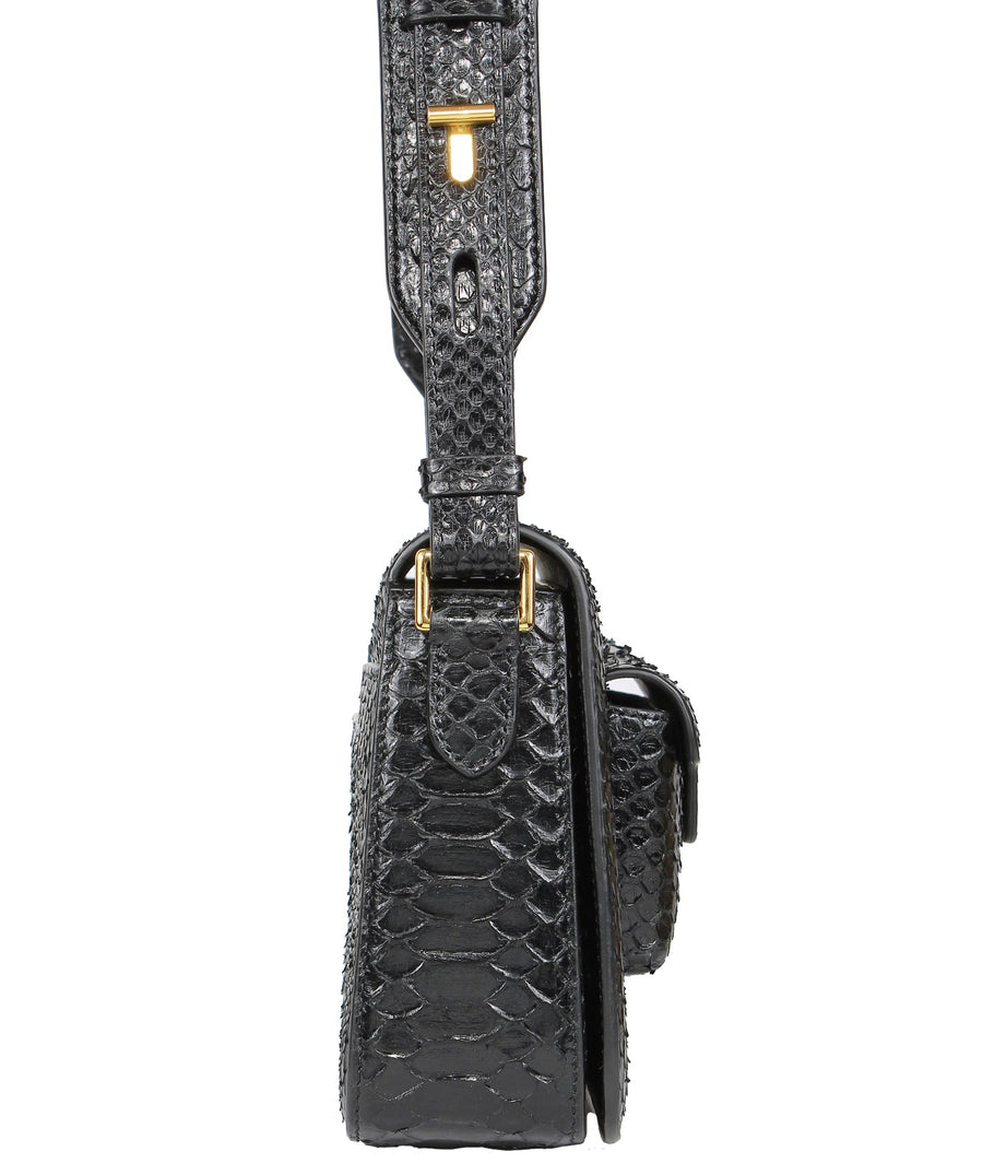 TOM FORD  Python Leather Shoulder Bag L1207T-EPY005