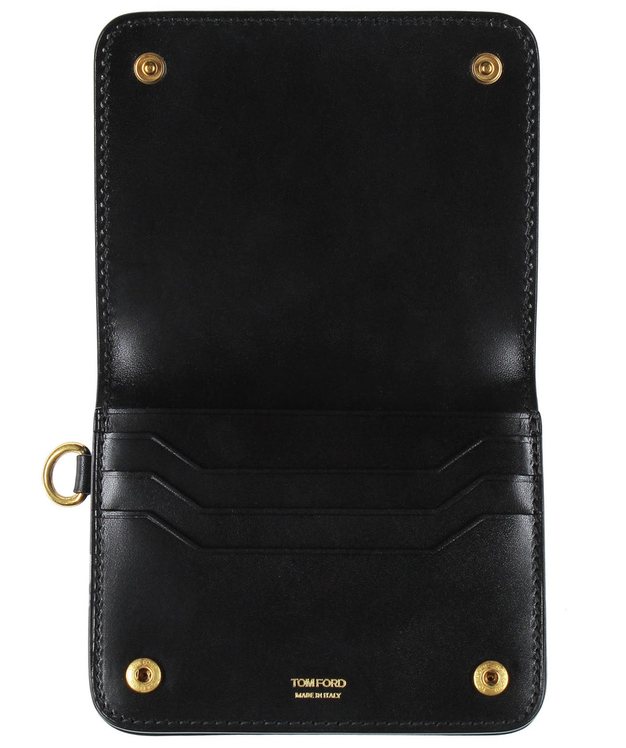 TOM FORD  Chain Leather Wallet Y0215D-UTH