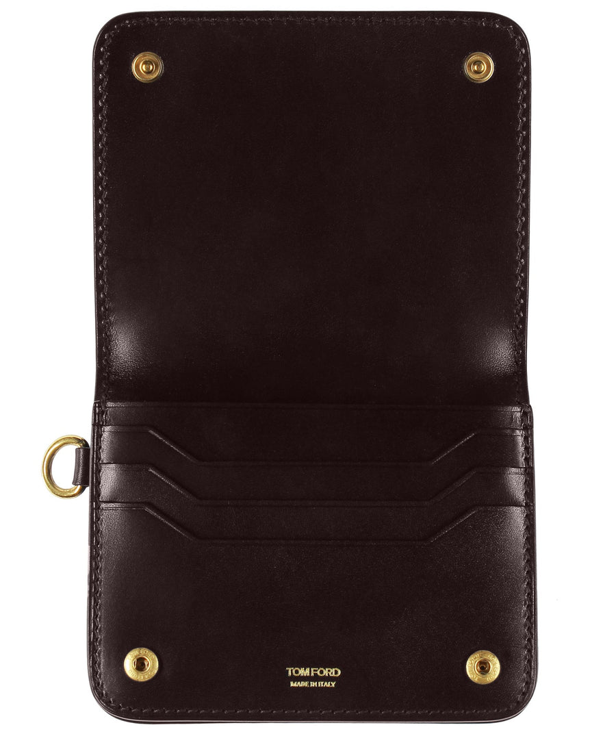 TOM FORD  Chain Leather Wallet Y0215D-UTH