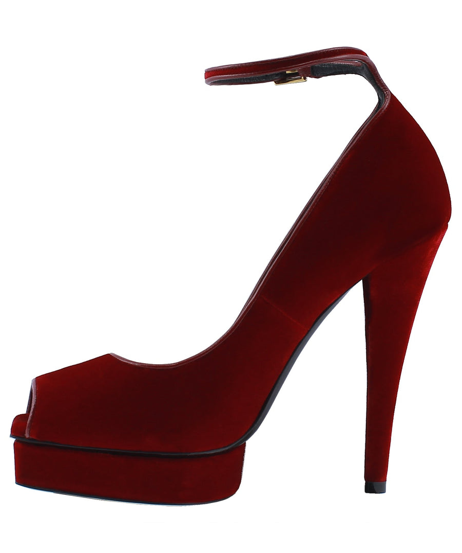 TOM FORD Soft Velvet Stiletto Platform W2506T-TVE001