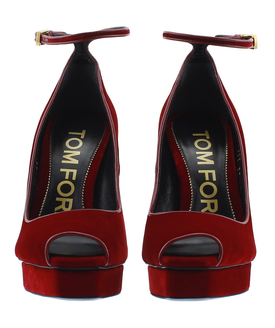 TOM FORD Soft Velvet Stiletto Platform W2506T-TVE001