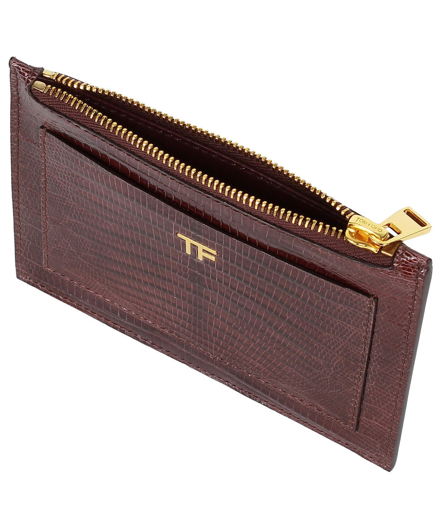 TOM FORD  Argentinean Lizard Card Holder S0300T-ETE001