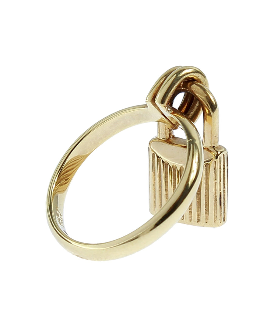 TOM FORD  18k Gold Padlock Ring JW0649L-G18KT