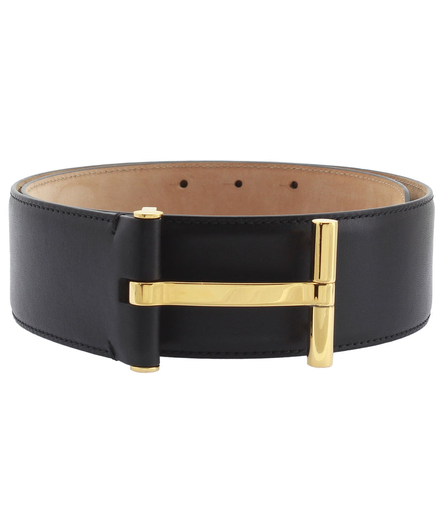 TOM FORD  Genuine Leather T Belt B0160T-C89