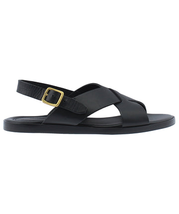 TOM FORD Cross Strap Leather Sandals J0599T/1