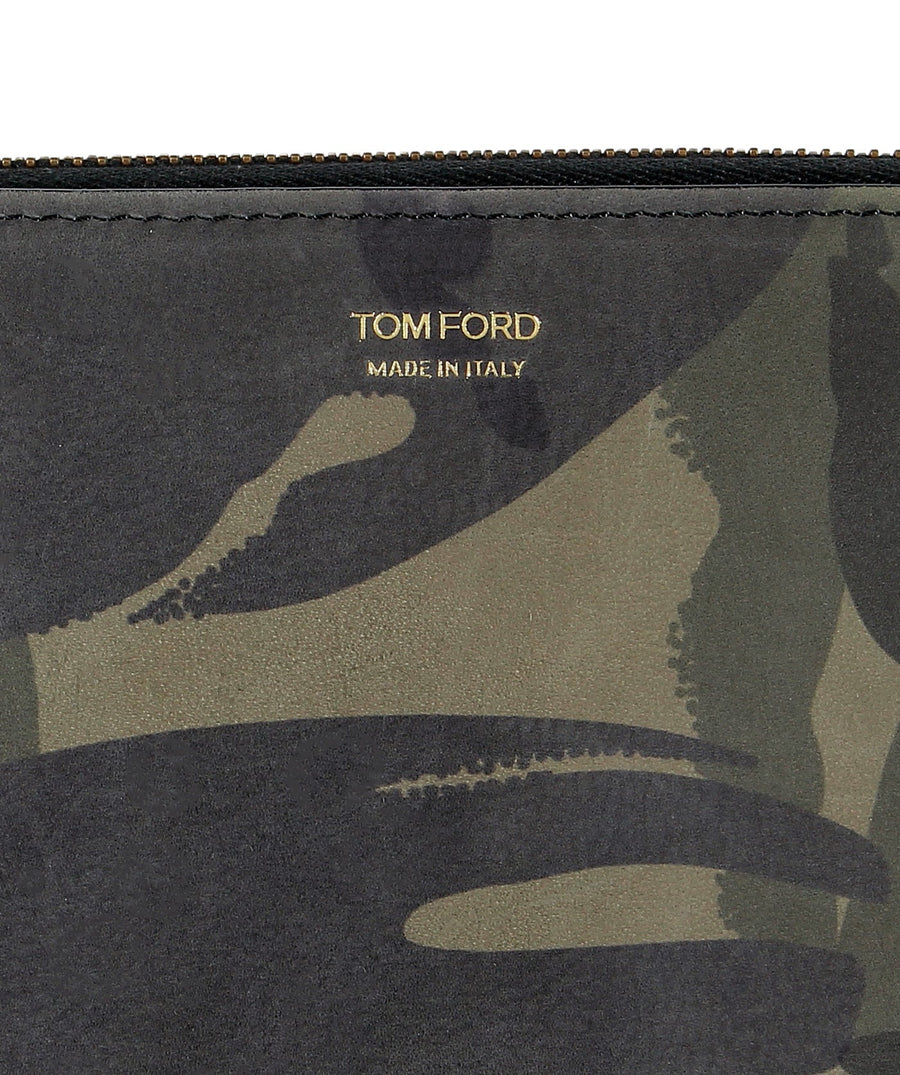 TOM FORD  Camouflage Leather Wallet Y0241F-CH1