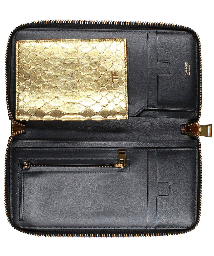 TOM FORD  Python Leather Travel Wallet S0244T-P48