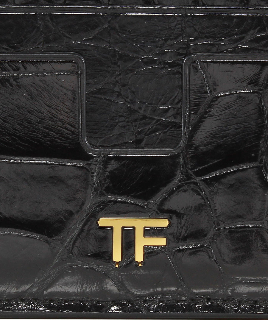 TOM FORD  Classic Alligator Leather Card Holder S0250T-A23