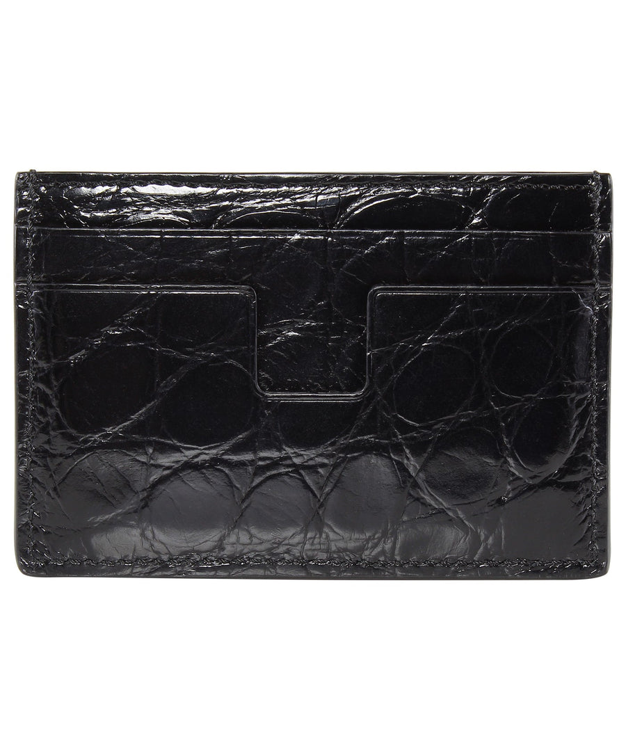 TOM FORD  Classic Alligator Leather Card Holder Y0232T-A23-1