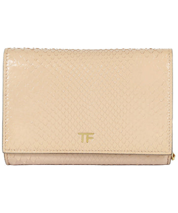 TOM FORD  Compact Python Leather Wallet S0257T-P64