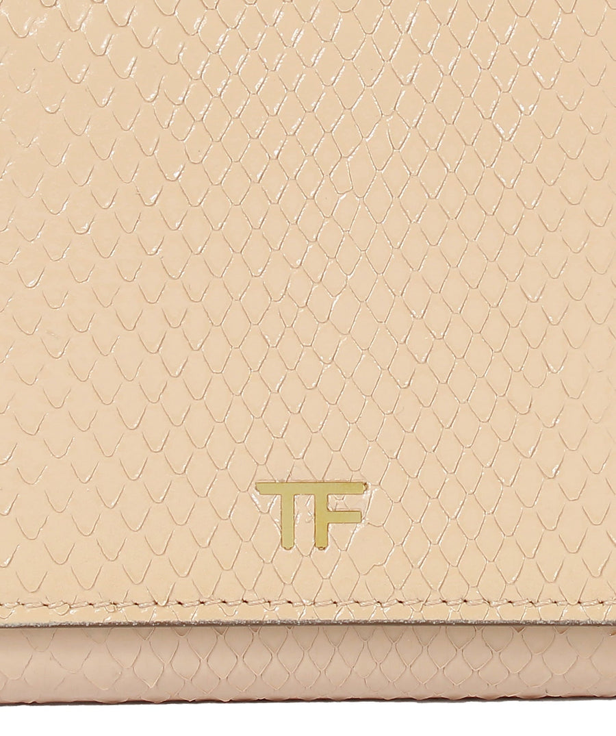 TOM FORD  Compact Python Leather Wallet S0257T-P64