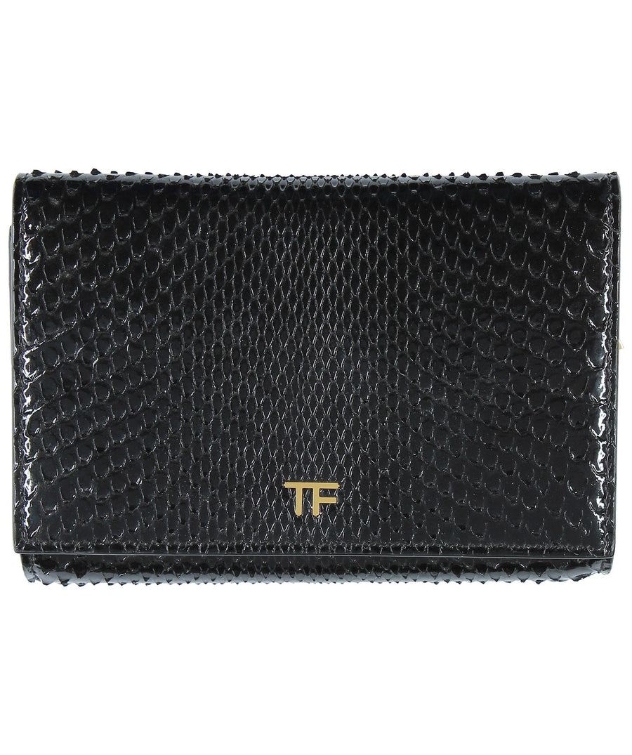 TOM FORD  Compact Python Leather Wallet S0257T-P64