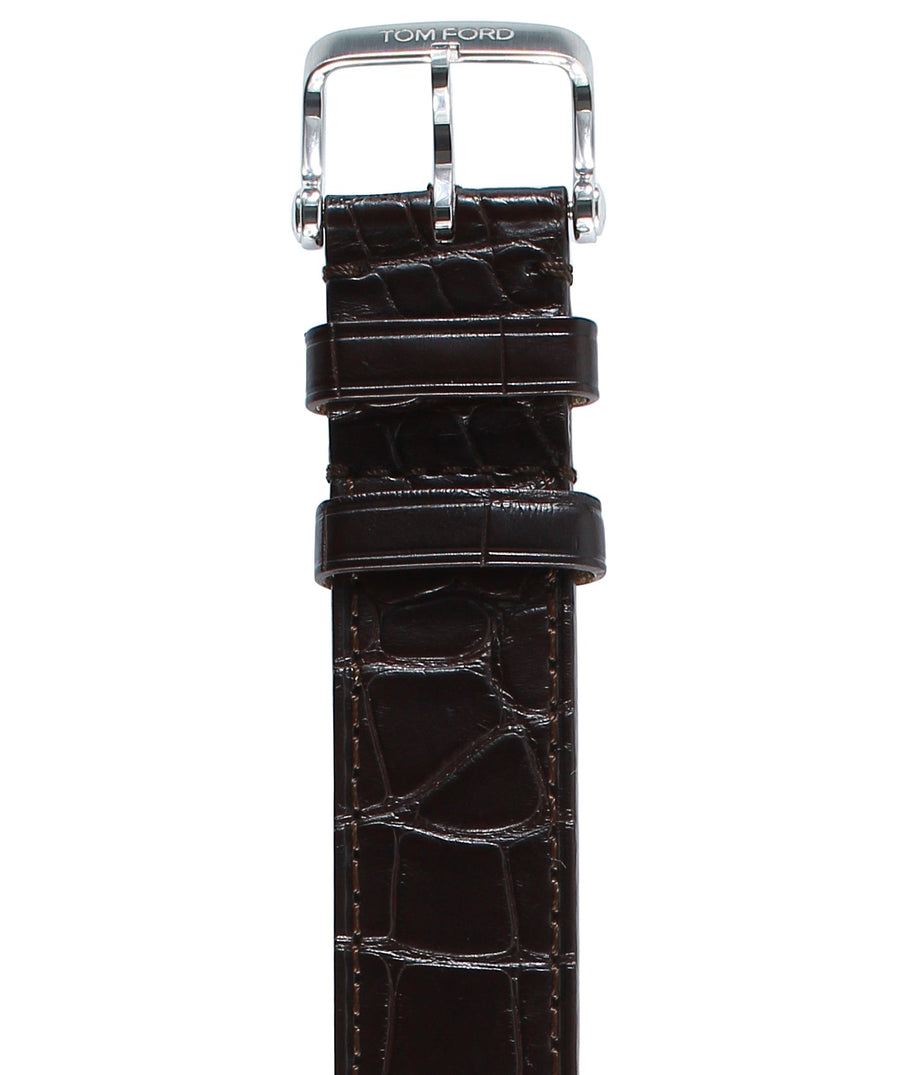 TOM FORD  TFS002 Medium Alligator Watch Strap TFS002-003-02