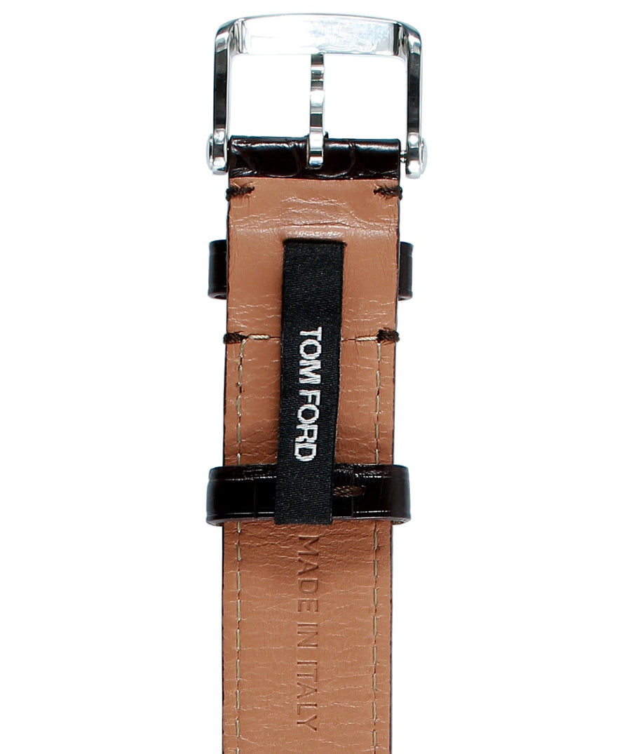 TOM FORD  TFS002 Medium Alligator Watch Strap TFS002-003-02