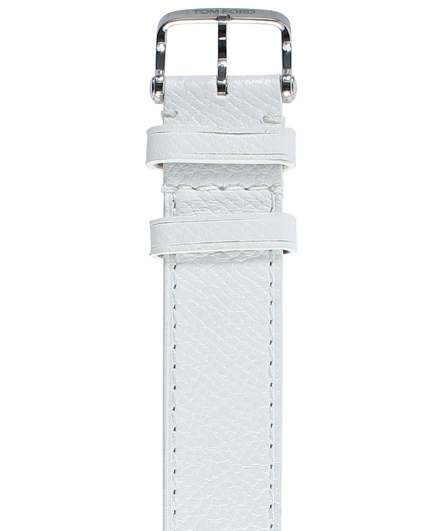 TOM FORD  TFS004 Pebble Grain Leather Watch Strap TFS004-007-02