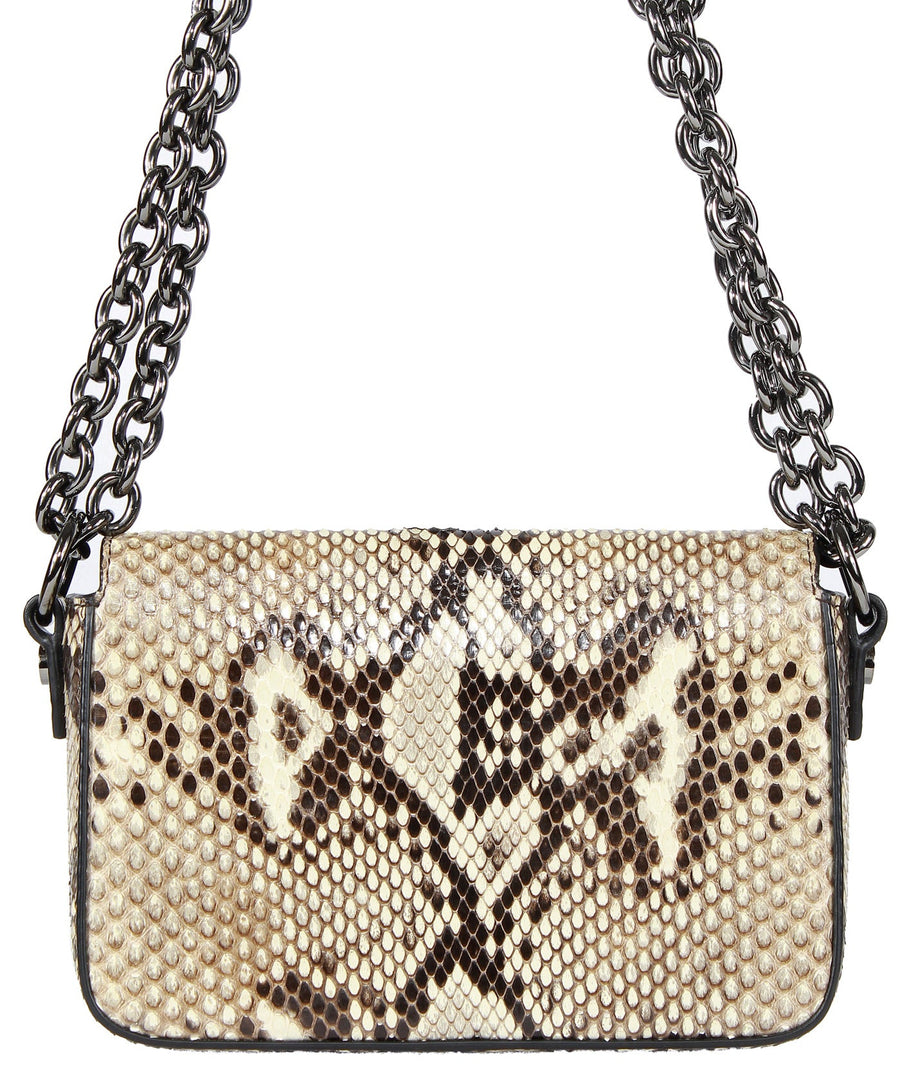 TOM FORD  Python Leather Natalia Chain Bag L0825R-P70