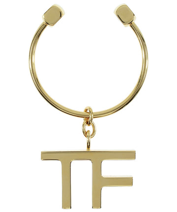 TOM FORD  Brass TF Logo Keychain S0285T-BRASS