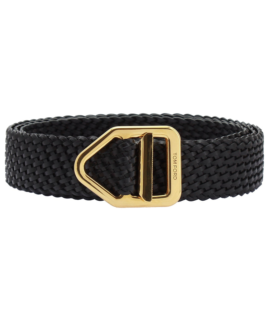 TOM FORD  Braided Leather Belt TB236J-I15