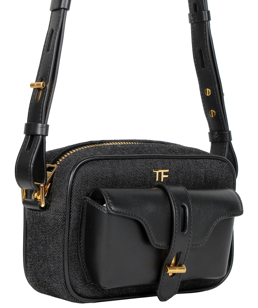 TOM FORD  Denim T-Twist Camera Bag L1181T-TCN003