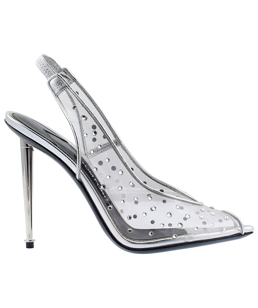 TOM FORD Crystal Embellished Slingback Pump W2201S-LPS