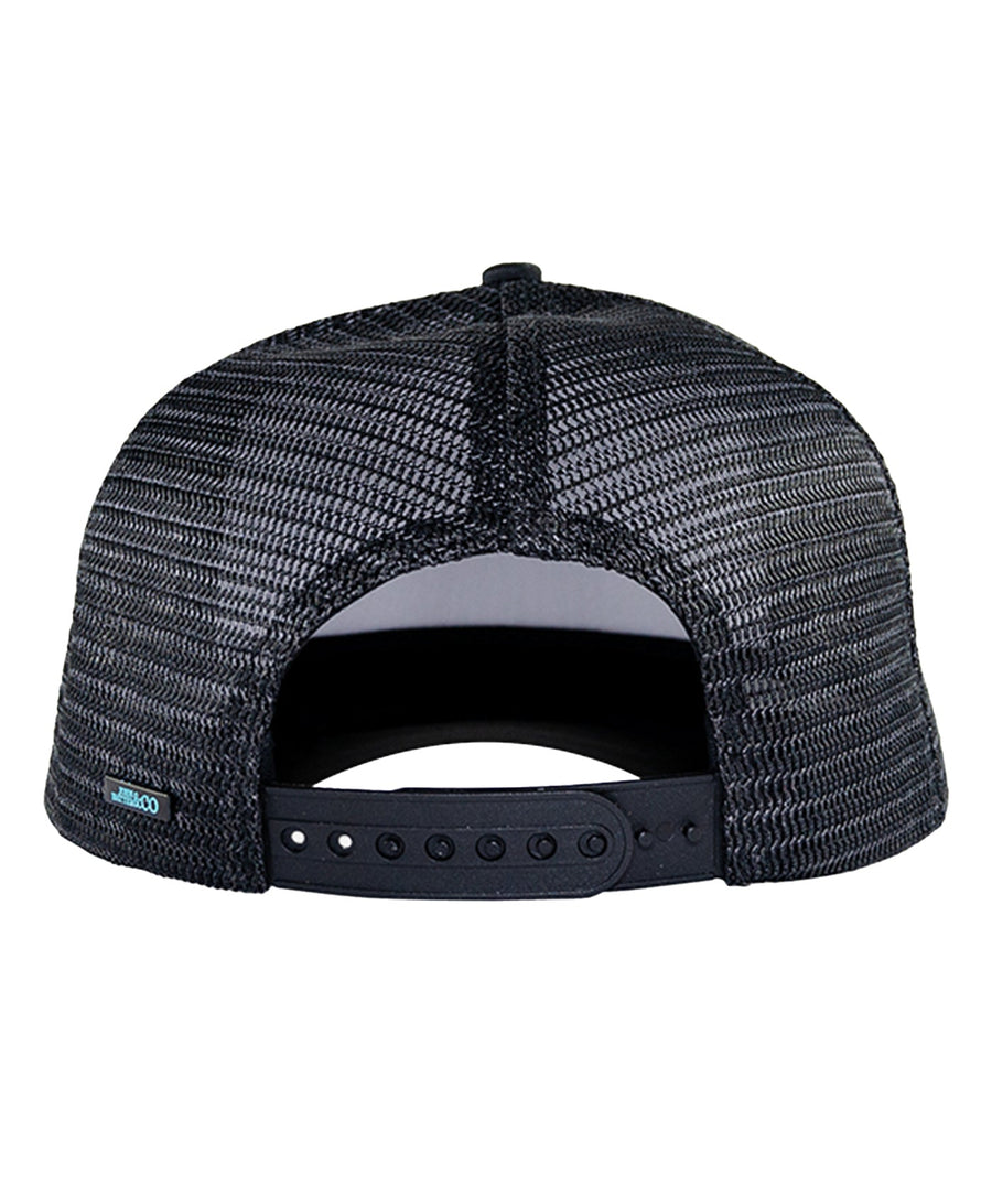 JOHN HATTER & CO Go Hard Or Go Home Aluminum Edition Cap R-1158-U00 – a bold trucker-style cap featuring the empowering ‘Go Hard Or Go Home’ aluminum plate on the front, breathable mesh back.