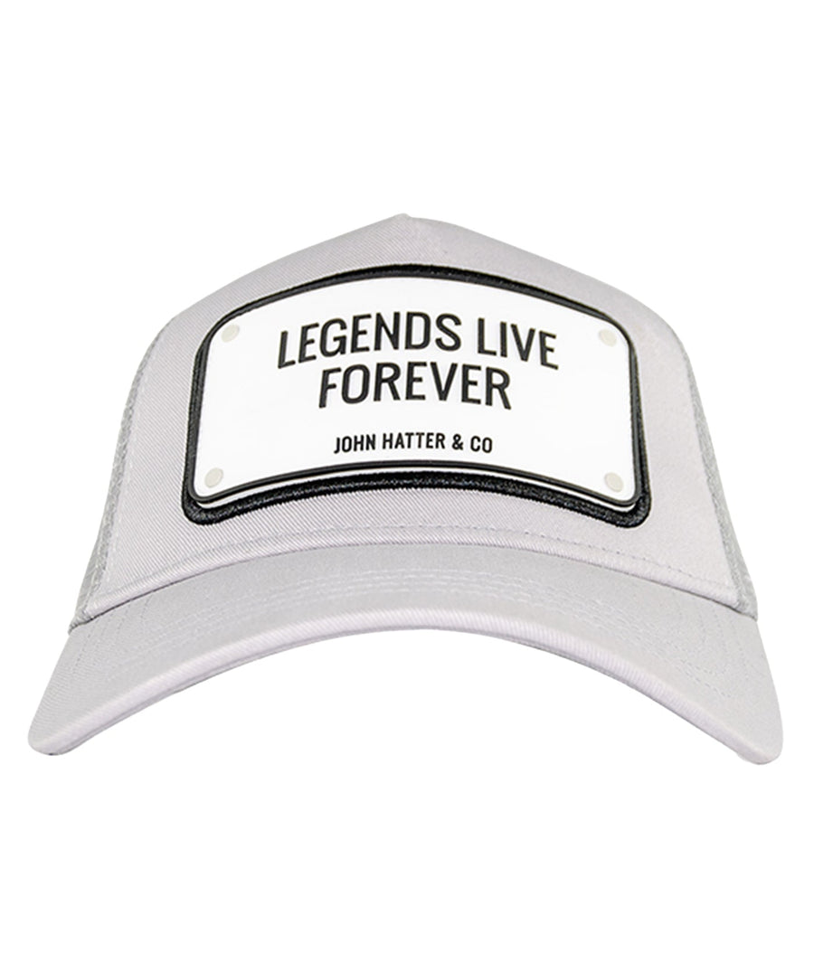 JOHN HATTER & CO Legends Live Forever Rubber Cap R-1059-U00